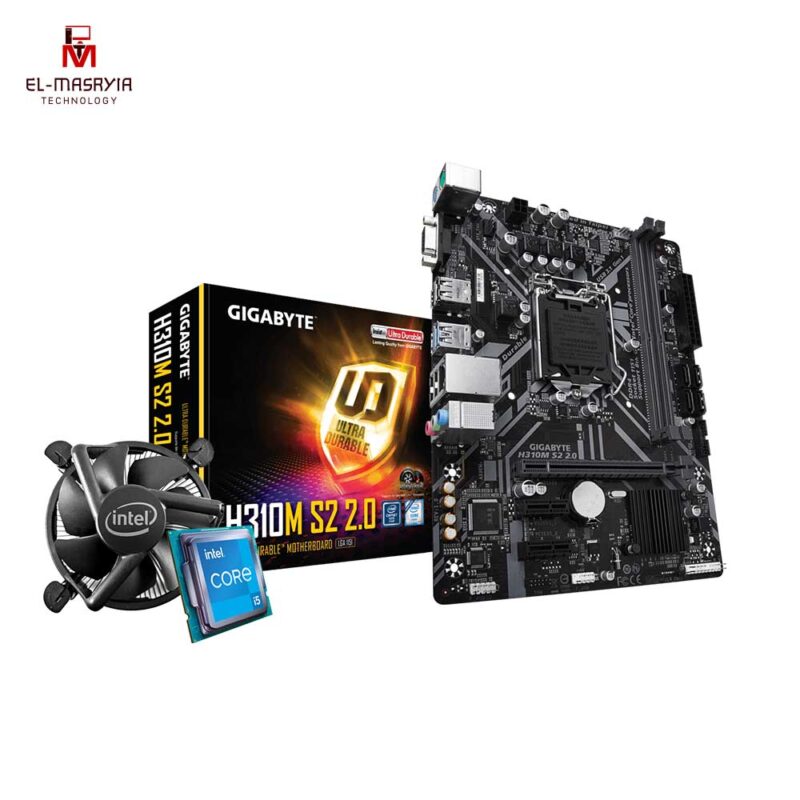 BUNDLE Gigabyte H310 S2 -NEW & i5 9400F-NEW‏ TRAY