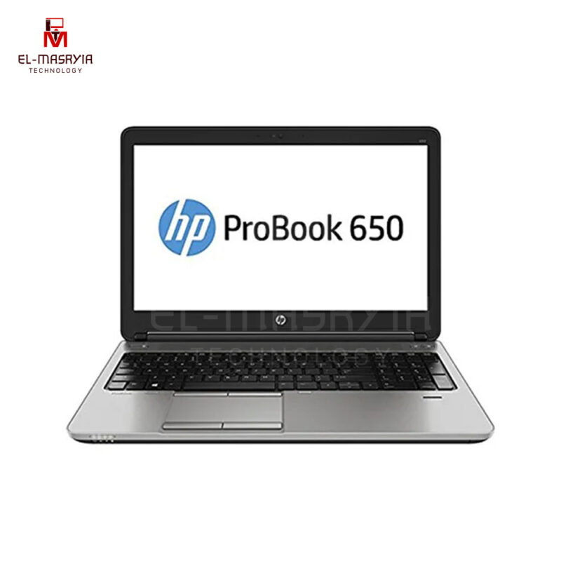 HP ProBook 650 G3 – Like New – Intel® Core™ i5-7200U, 8GB RAM, 256GB SSD, Intel HD Graphics, 15.6”- مستعمل زي الجديد