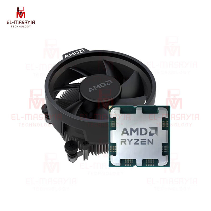 AMD Ryzen™ 5 7400F Processor – 38MB Cache, Up to 4.70 GHz-MPK TRAY+AMD CPU Cooling Fan