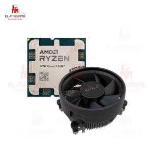 AMD Ryzen™ 5 7500F Processor – 38MB Cache, Up to 5.00 GHz-MPK TRAY+AMD CPU Cooling Fan