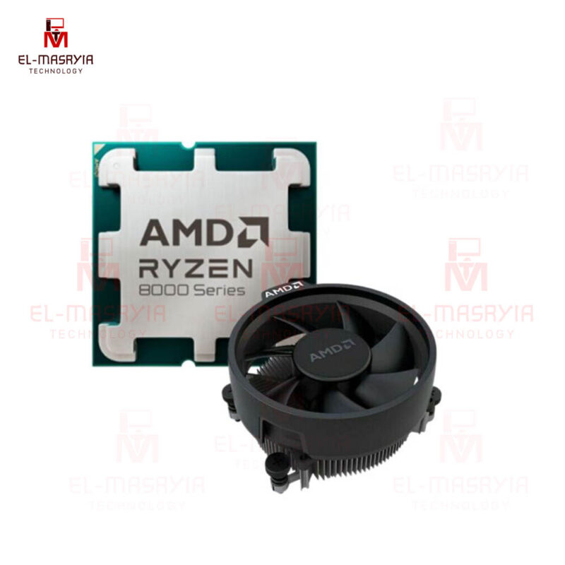 AMD Ryzen™ 5 8400 Processor – 22MB Cache, Up to 4.70 GHz-MPK TRAY+AMD CPU Cooling Fan