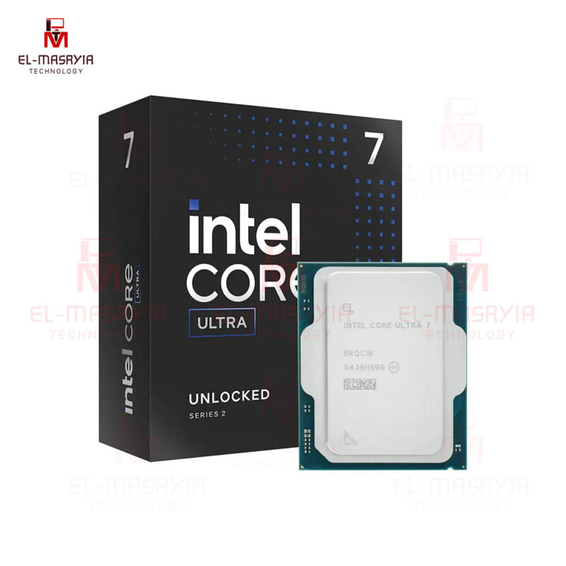 Intel® Core™ Ultra 7 265KF Processor – 30MB Cache, up to 5.50 GHz-MPK TRAY+Intel CPU Cooling Fan