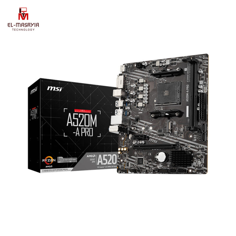 Motherboard MSI A520M-A PRO DDR4 AMD