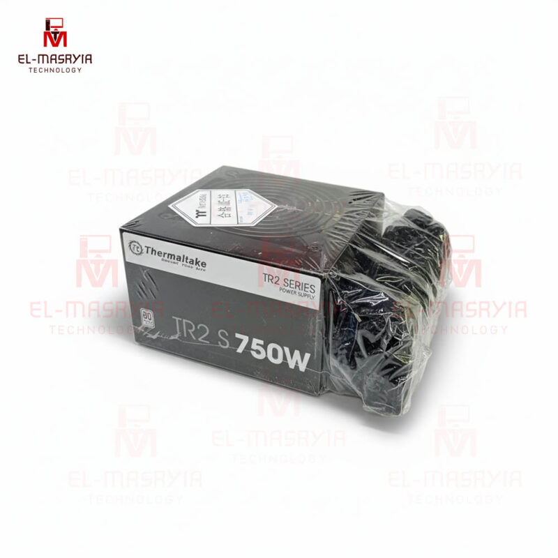 Power Supply-Thermaltake 750W-Black-TRAY