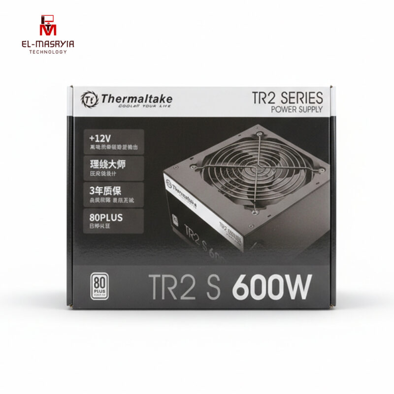 Power Supply-Thermaltake Toughpower GT 600W 80+ Gold Certified-Black