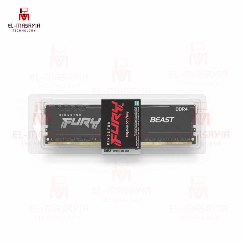Kingston FURY Beast 16GB 3200MHz DDR4 Black Desktop Memory