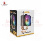 COOLER&FANS-RAVAL HF-500 RGB CPU COOLER 4 PIP