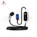 HyperCharge Portable EV Charger 7.2kW for Cars, 5m Cable, Large LCD, Adjustable Current, 32A 1-Phase, IP66 Waterproof