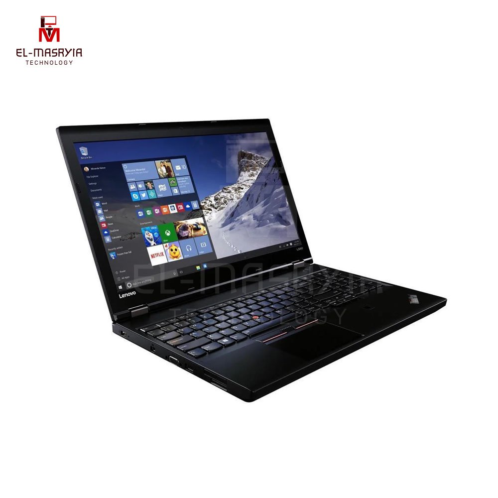LENOVO-L560.jpg Lenovo ThinkPad L560 – Like New – 15.6" LCD Notebook - Intel Core i5 (6th Gen) i5-6200U Dual-core (2 Core) 2.30 GHz- مستعمل زي الجديد - Image 1