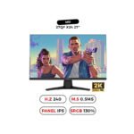 Monitor-MSI-27QF X24 27"-IPS, 240Hz, 0.5ms MPRT, sRGB 130%, 2K - Image 2