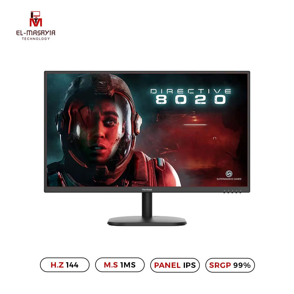 Monitors-ViewSonic-VA27G25.jpg ViewSonic VA27G25 27″ 144Hz Monitor - Image 1