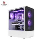 LECOO M550 5XFAN ARGB CASE GAMING-WITHOUT POWER SUPPLY
